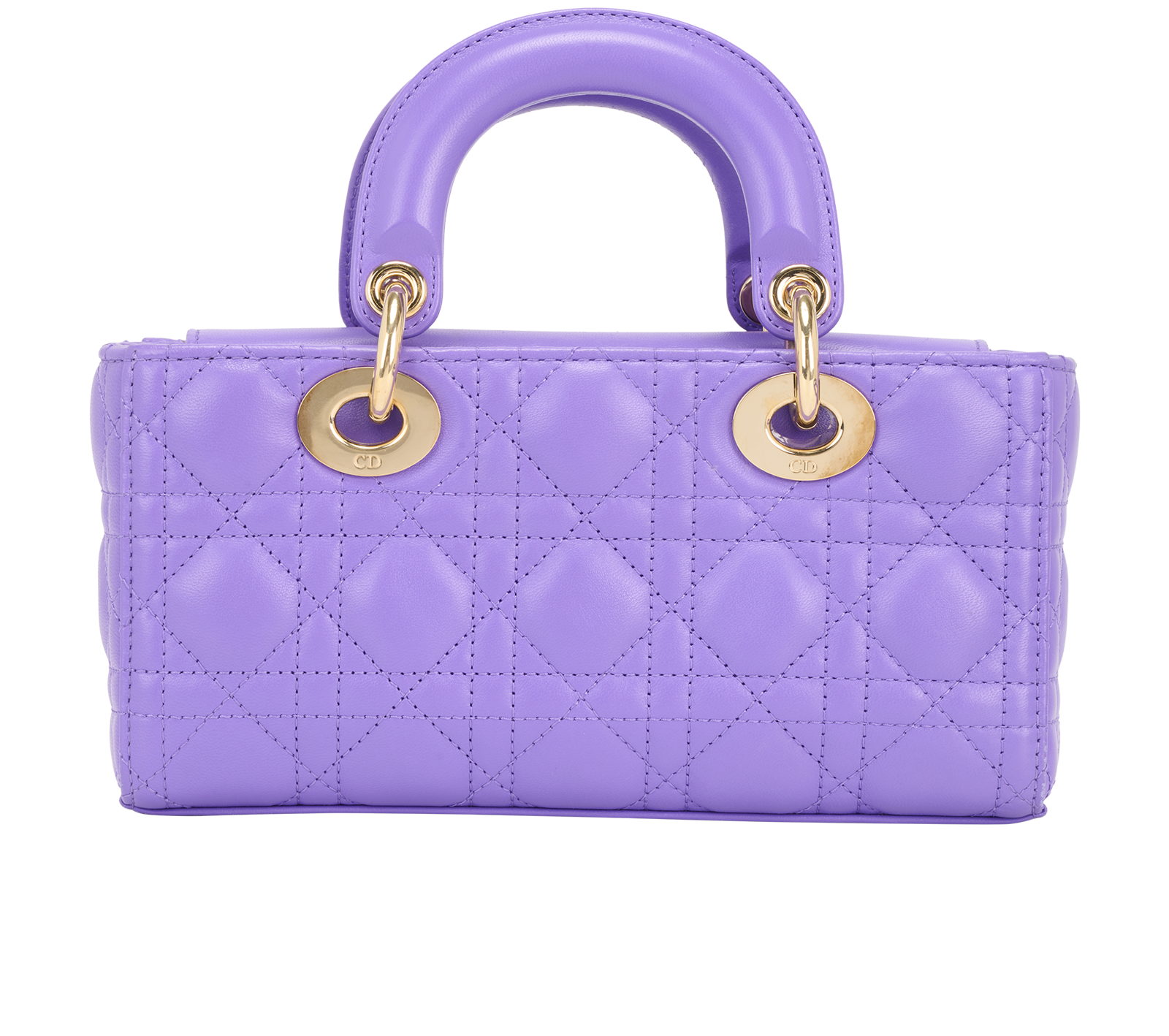 D-Joy Small, &pound;2,800, Handbags, Purple, Leather, Back view